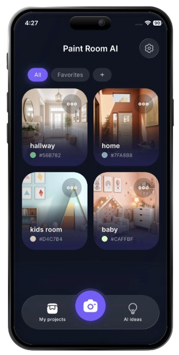 Paint Room AI app